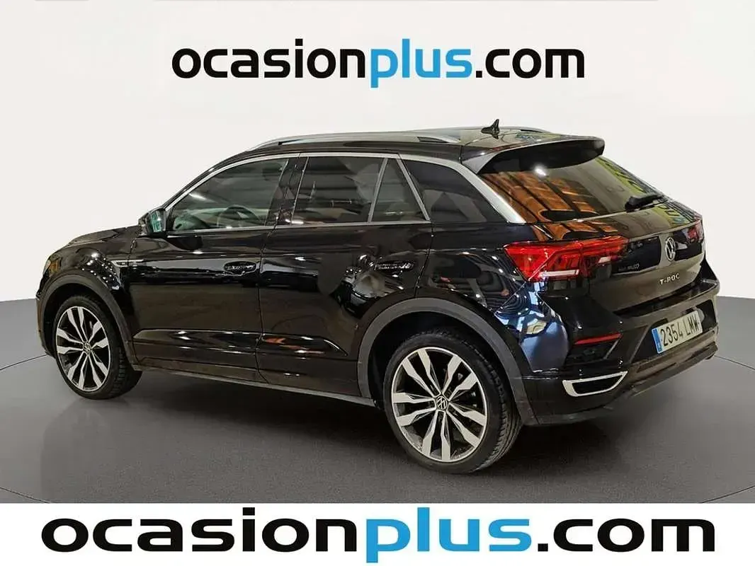 Usado VW T-Roc Sport 150 CV (110 kW) 2021 Negro SUV