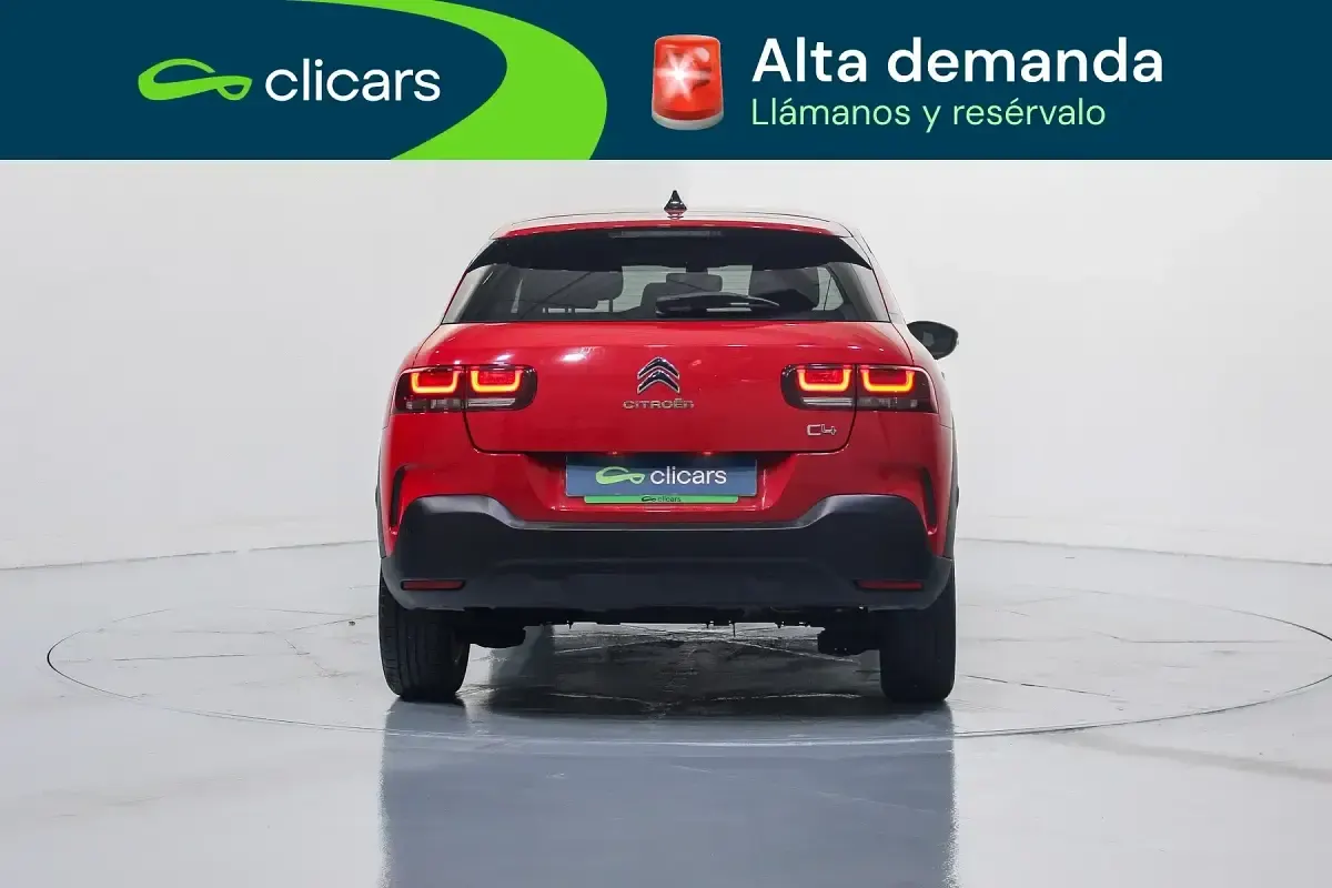 Begagnad Citroën C4 Cactus PureTech 110 HK (80 kW) 2019 Röd Halvkombi
