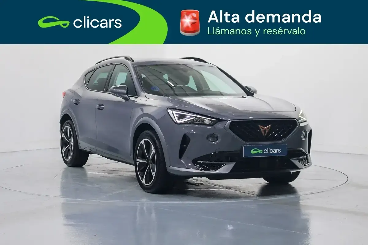 Usado Cupra Formentor 204 CV (150 kW) 2022 Gris / plata SUV