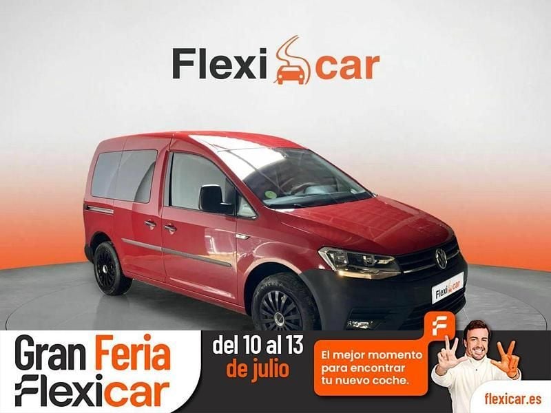 Rojo Usado 2017 VW Caddy Beach Monovolumen | 15.790 € (Precio justo) - Imagen 1/2