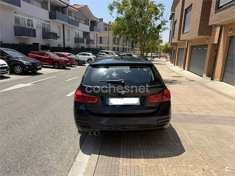 Usado BMW 320 184 CV (135 kW) 2016 Negro Familiar