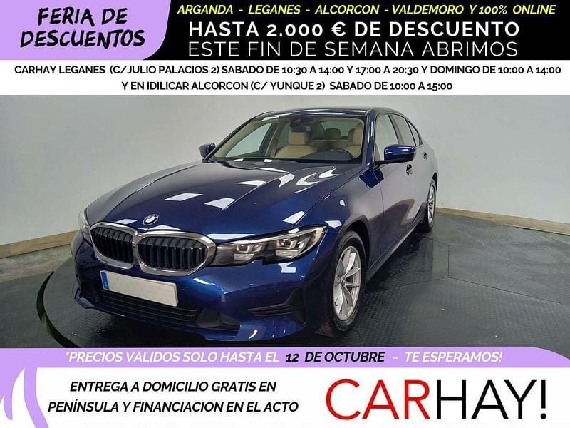 Azul Usado 2019 BMW 318 Berlina | 19.890 € (Precio justo) - Imagen 1/4