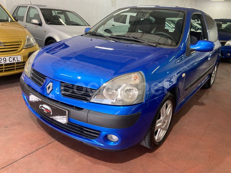 Azul Usado 2005 Renault Clio II Extreme Berlina | 2800 € (Precio justo) - Imagen 1/4