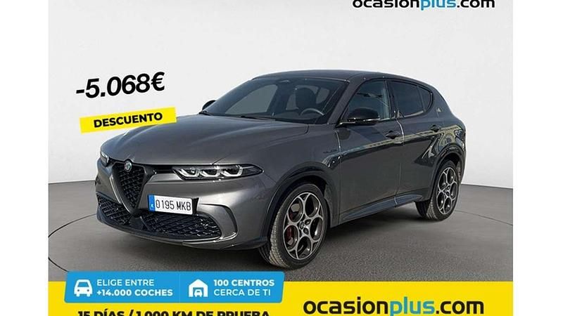 Gris Usado 2023 Alfa Romeo Tonale Veloce SUV | 28.591 € (Super precio) - Imagen 1/4