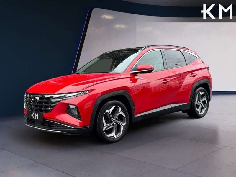 Rojo Usado 2021 Hyundai Tucson Style SUV | 23.900 € (Precio justo) - Imagen 1/4