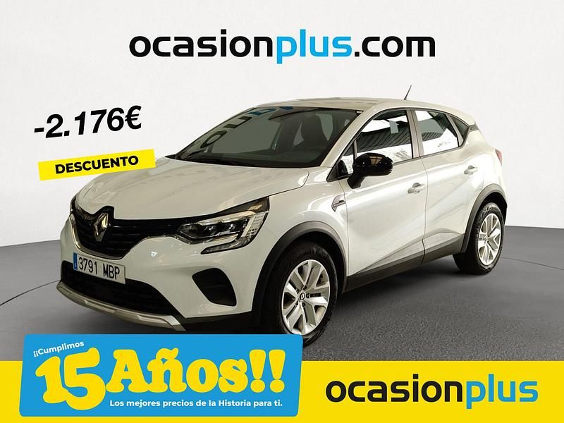 Blanco Usado 2022 Renault Captur Intens SUV | 17.490 € (Precio justo) - Imagen 1/3