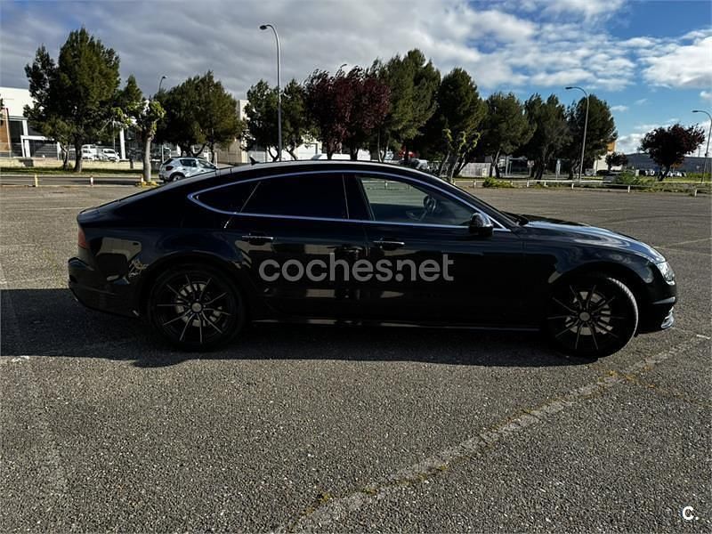 Usado Audi A7 Sportback 218 CV (160 kW) 2015 Negro Utilitario