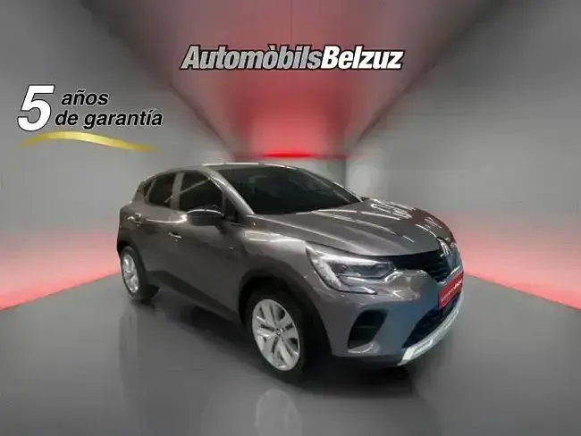 Usado Renault Captur Intens 91 CV (66 kW) 2022 Gris SUV