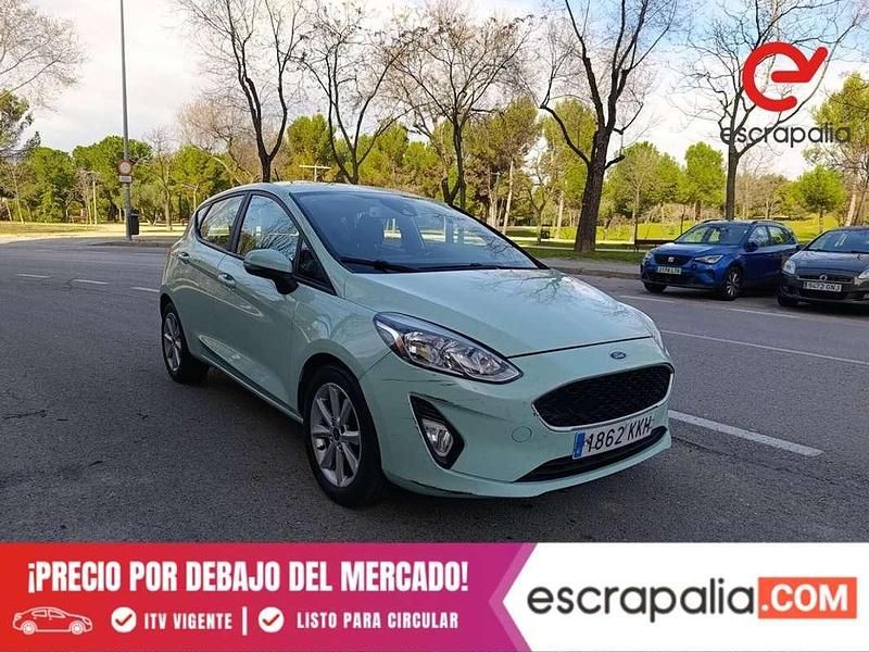 Usado Ford Fiesta Trend 86 CV (63 kW) 2018 Verde Utilitario