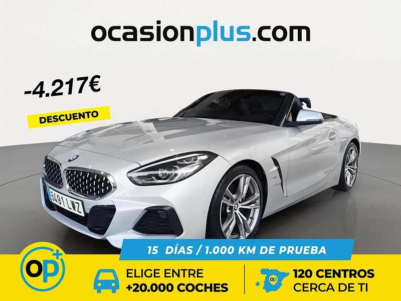Usado BMW Z4 197 HP (144 kW) 2022 Cinzento Cabrios