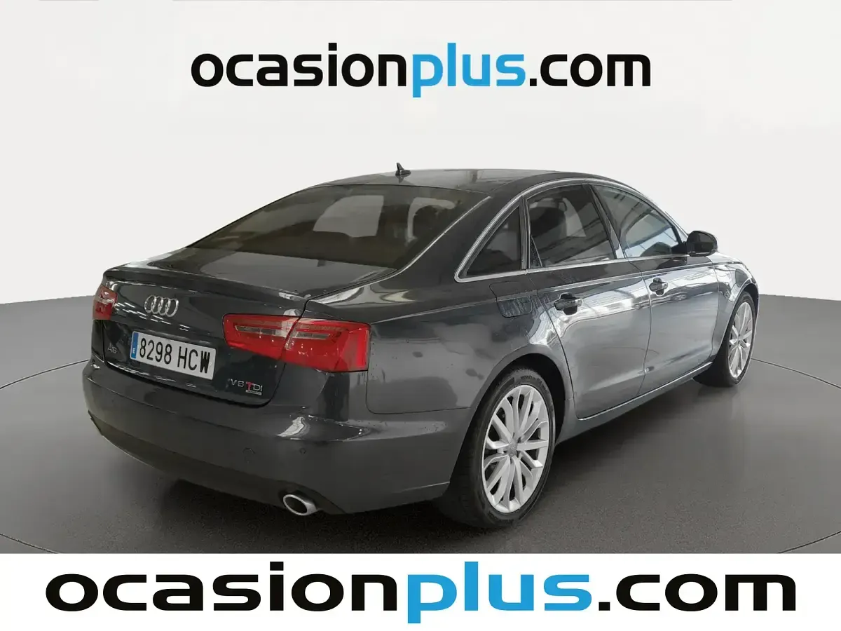 Usado Audi A6 245 CV (180 kW) 2011 Azul Berlina
