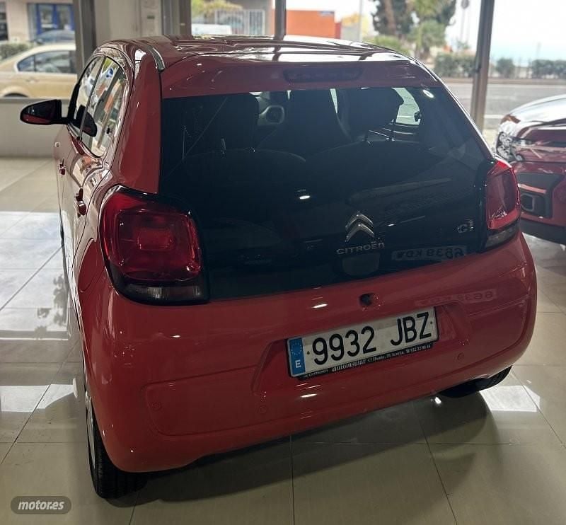 Usado Citroën C1 68 CV (50 kW) 2015 Rojo Utilitario