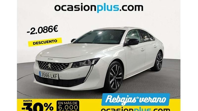 Blanco Usado 2020 Peugeot 508 GT Berlina | 20.864 € (Buen precio) - Imagen 1/4