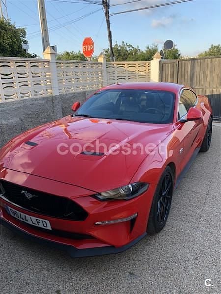 Rojo Usado 2020 Ford Mustang GT Coupe | 43.500 € (Super precio) - Imagen 1/1