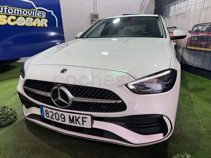 Usado Mercedes C200 163 CV (119 kW) 2023 Blanco Berlina
