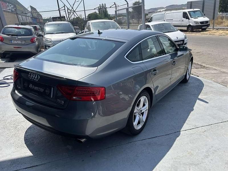 Usado Audi A5 Sportback 225 CV (165 kW) 2013 Gris / plata Utilitario
