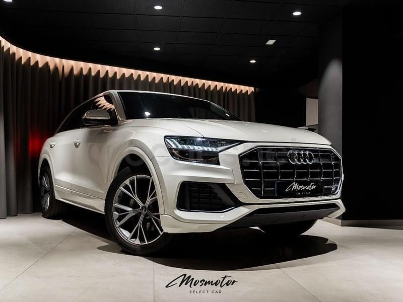 Usado Audi Q8 S-line plus 286 CV (210 kW) 2021 Blanco SUV