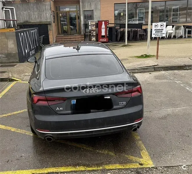 Usado Audi A5 Sportback Advanced Plus 252 CV (185 kW) 2018 Negro Utilitario