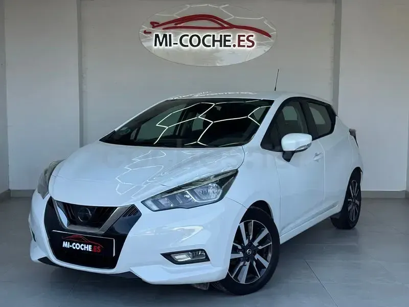 Usado Nissan Micra Acenta 71 CV (52 kW) 2017 Blanco Utilitario