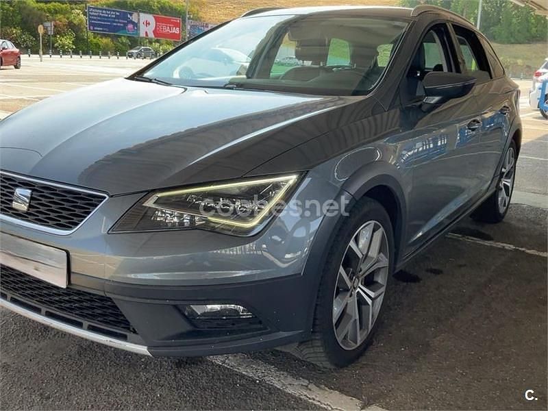 Gris / plata Usado 2016 Seat Leon X-Perience 4Drive Familiar | 12.500 € (Precio justo) - Imagen 1/4