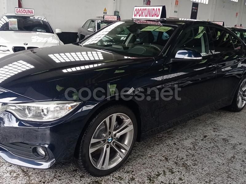 Usado BMW 420 Sport Line 190 CV (139 kW) 2015 Azul Coupe