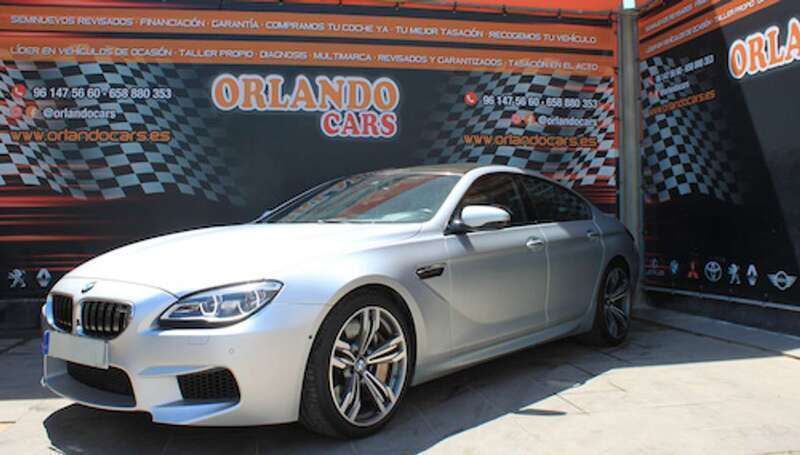 Usado BMW M6 560 CV (411 kW) 2013 Gris / plata Coupe