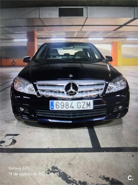 Azul Usado 2009 Mercedes C200 Berlina | 11.000 € (Precio justo) - Imagen 1/4