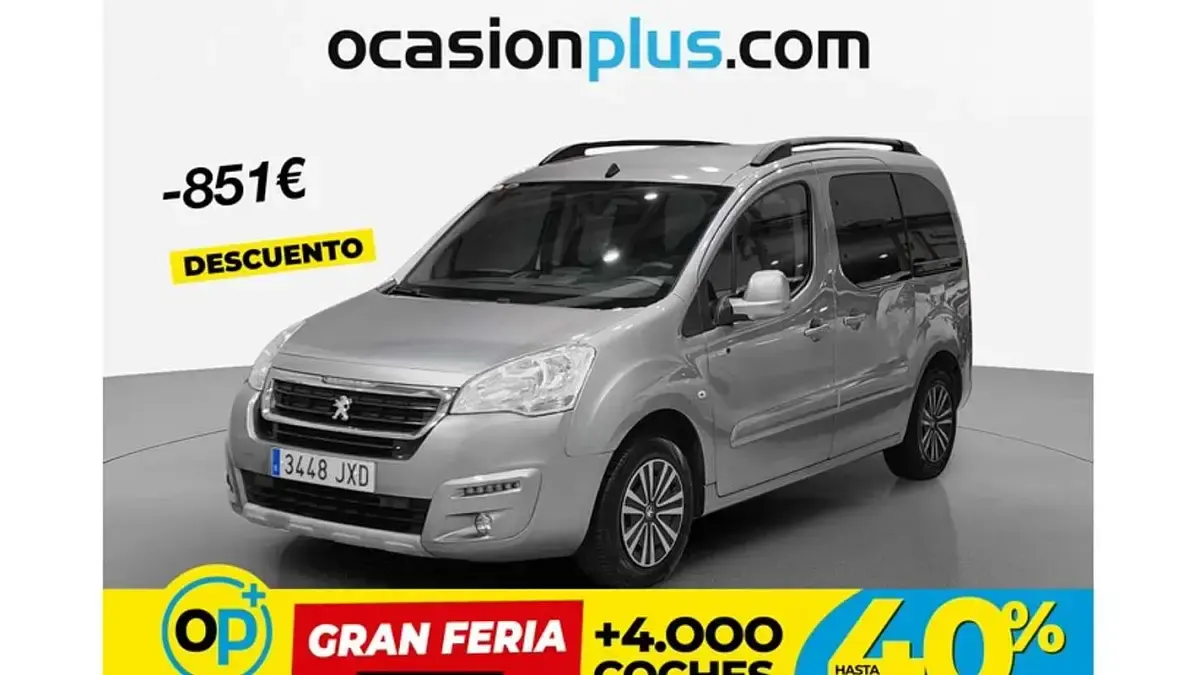 Usado Peugeot TePee Style 100 CV (73 kW) 2017 Van