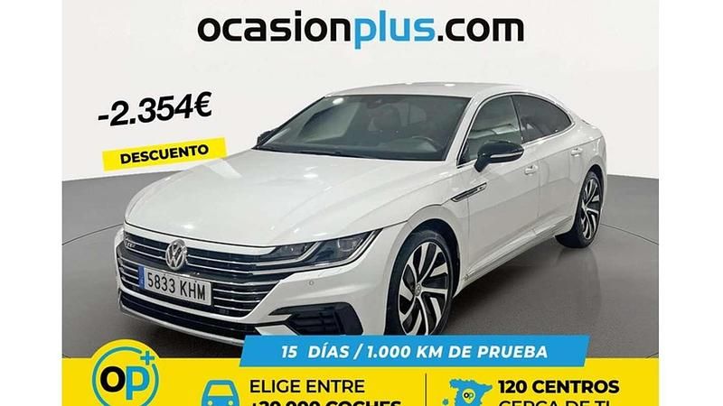 Usado VW Arteon R-line 190 CV (139 kW) 2018 Blanco Utilitario