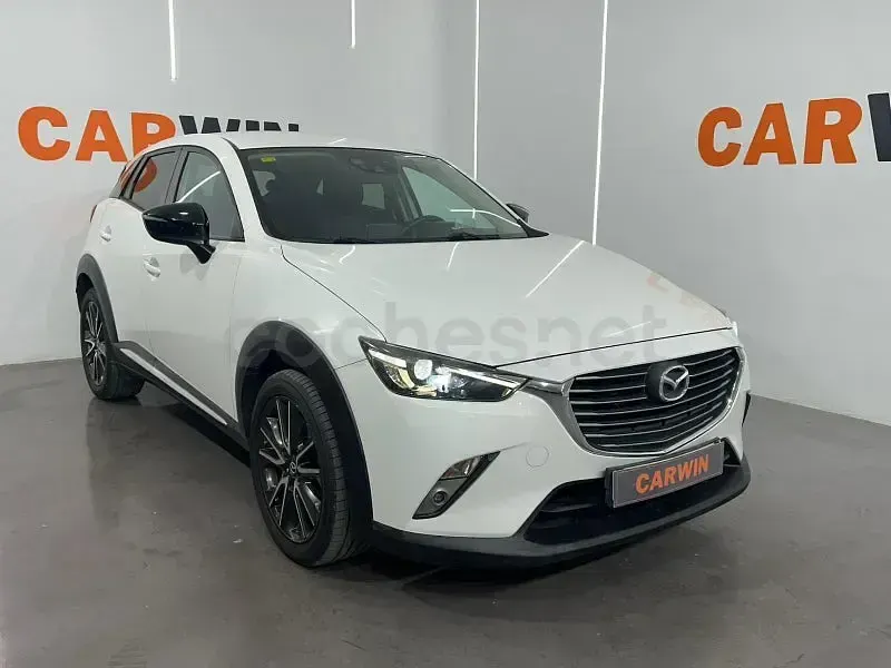 Begagnad Mazda CX-3 Style 105 HK (77 kW) 2015 Vit SUV