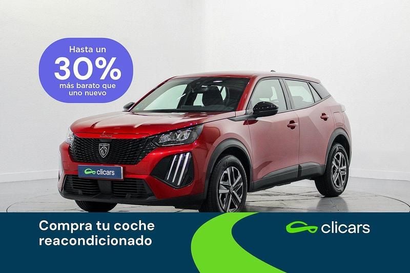 Rojo Usado 2024 Peugeot 2008 Active SUV | 17.490 € (Buen precio) - Imagen 1/4