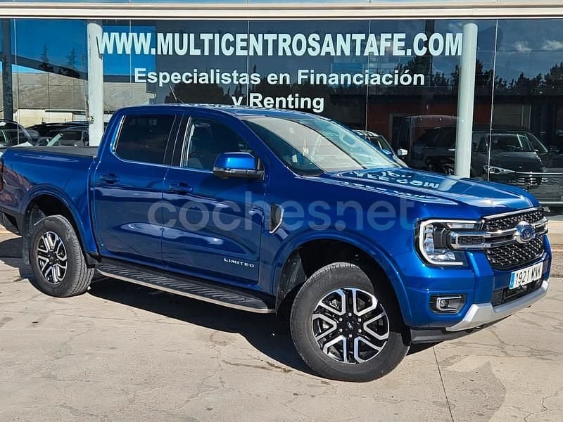 Azul Usado 2024 Ford Ranger Limited Recogida | 47.795 € (Precio justo) - Imagen 1/4