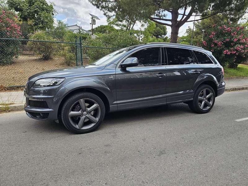 Usado Audi Q7 Ambition 245 CV (180 kW) 2013 Gris SUV