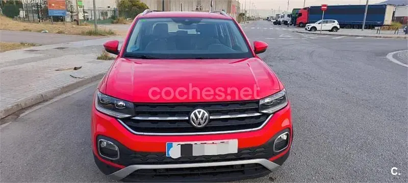Usado VW T-Cross Sportline 115 CV (84 kW) 2019 Rojo SUV