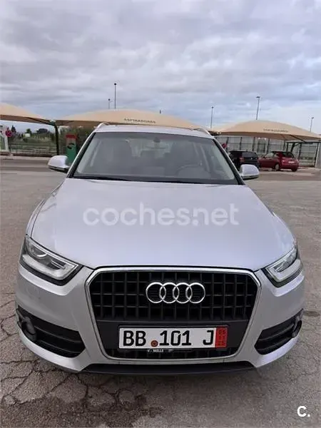 Usado Audi Q3 140 CV (102 kW) 2013 Gris / plata SUV