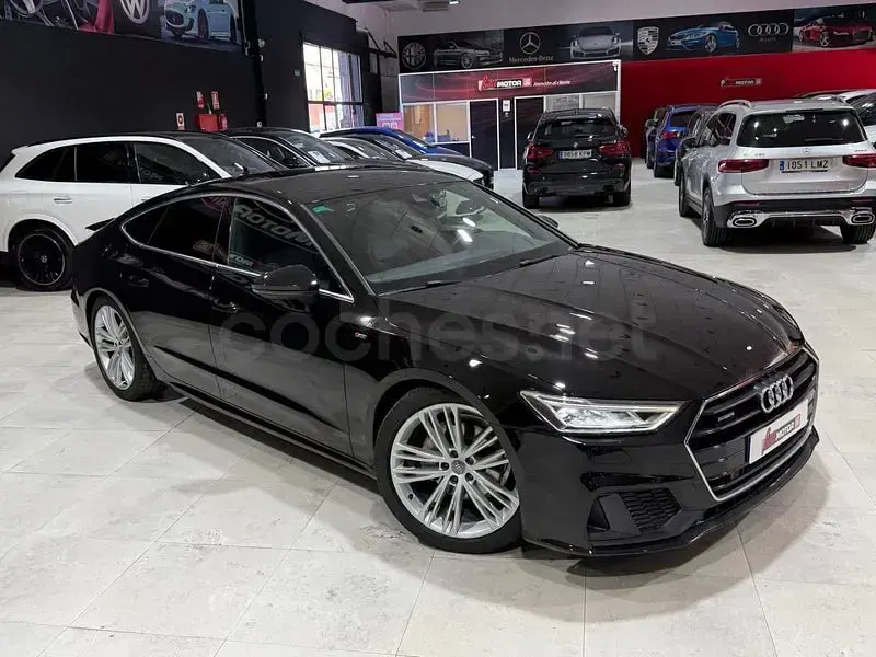 Usado Audi A7 Sportback S-Line 204 CV (150 kW) 2019 Negro Utilitario