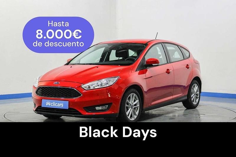Rojo Usado 2018 Ford Focus Trend+ Utilitario | 11.390 € (Buen precio) - Imagen 1/4