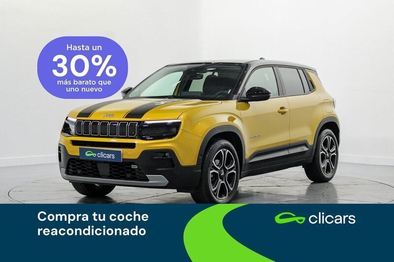 Amarillo Usado 2023 Jeep Avenger Summit SUV | 19.490 € (Precio justo) - Imagen 1/4