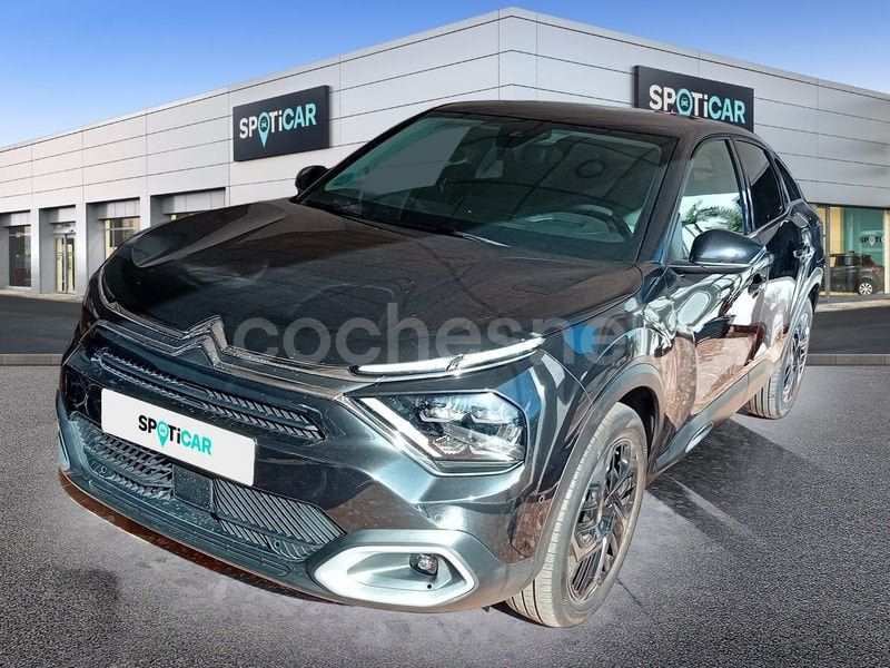 Negro Usado 2021 Citroën C4 PureTech Berlina | 17.490 € (Un poco caro) - Imagen 1/4