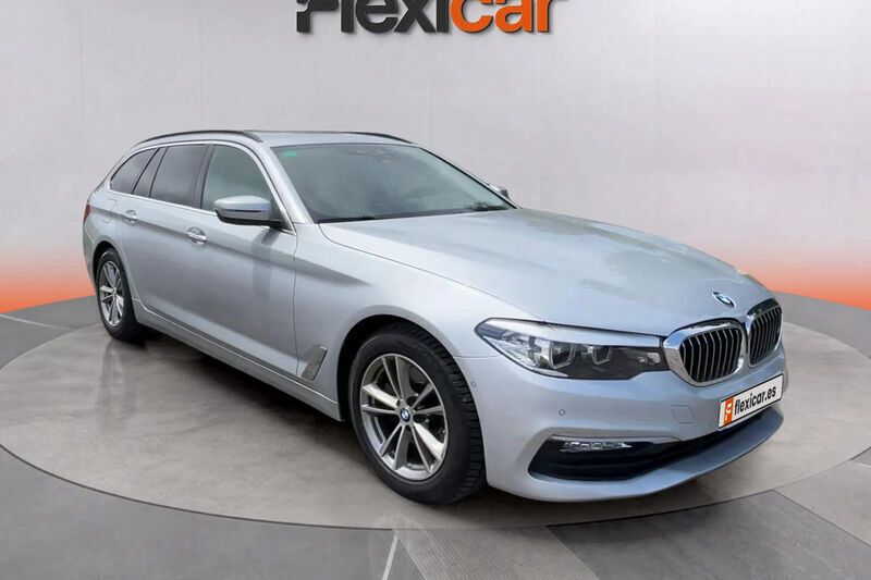 Gris Usado 2019 BMW 520 Familiar | 21.290 € (Precio justo) - Imagen 1/4