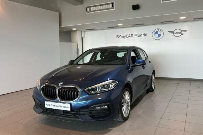 Azul Usado 2021 BMW 116 Executive Utilitario | 21.900 € (Precio justo) - Imagen 1/4
