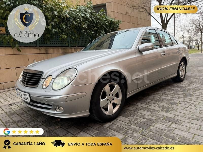 Gris / plata Usado 2003 Mercedes E270 Avantgarde Berlina | 6999 € (Precio justo) - Imagen 1/4