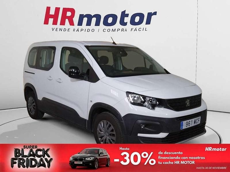 Blanco Usado 2022 Peugeot Rifter Active Monovolumen | 14.390 € (Buen precio) - Imagen 1/4
