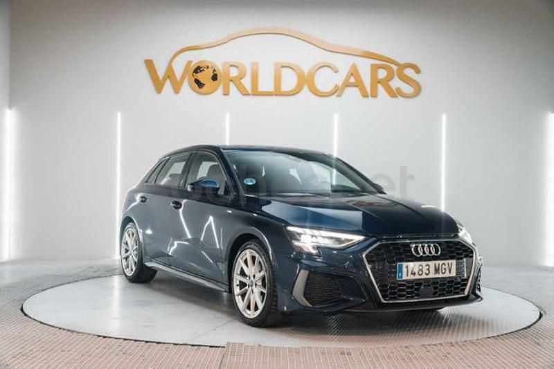 Usado Audi A3 150 CV (110 kW) 2023 Azul Berlina