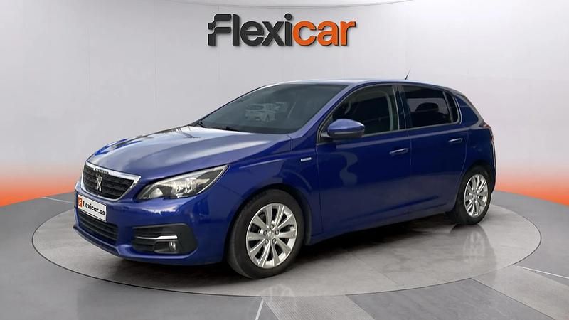 Usado Peugeot 308 Style 131 CV (96 kW) 2020 Azul Berlina