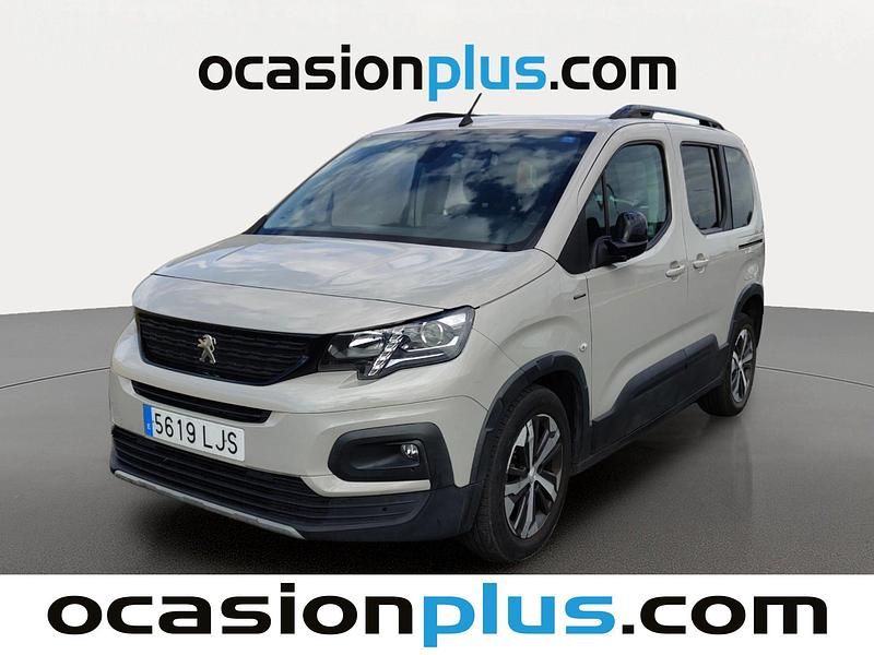 Usado Peugeot Rifter GT-line 131 CV (96 kW) 2020 Gris Monovolumen