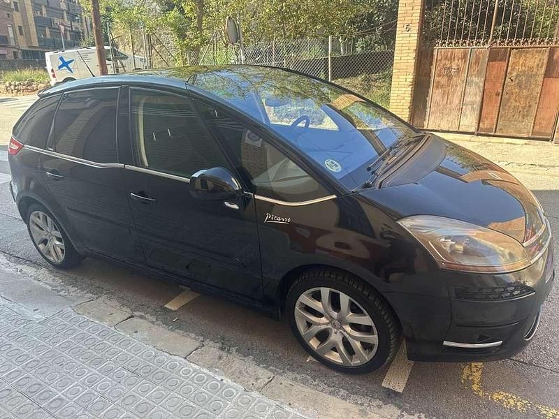 Brugt Citroën C4 Picasso Exclusive 136 HK (100 kW) 2008 Sort MPV