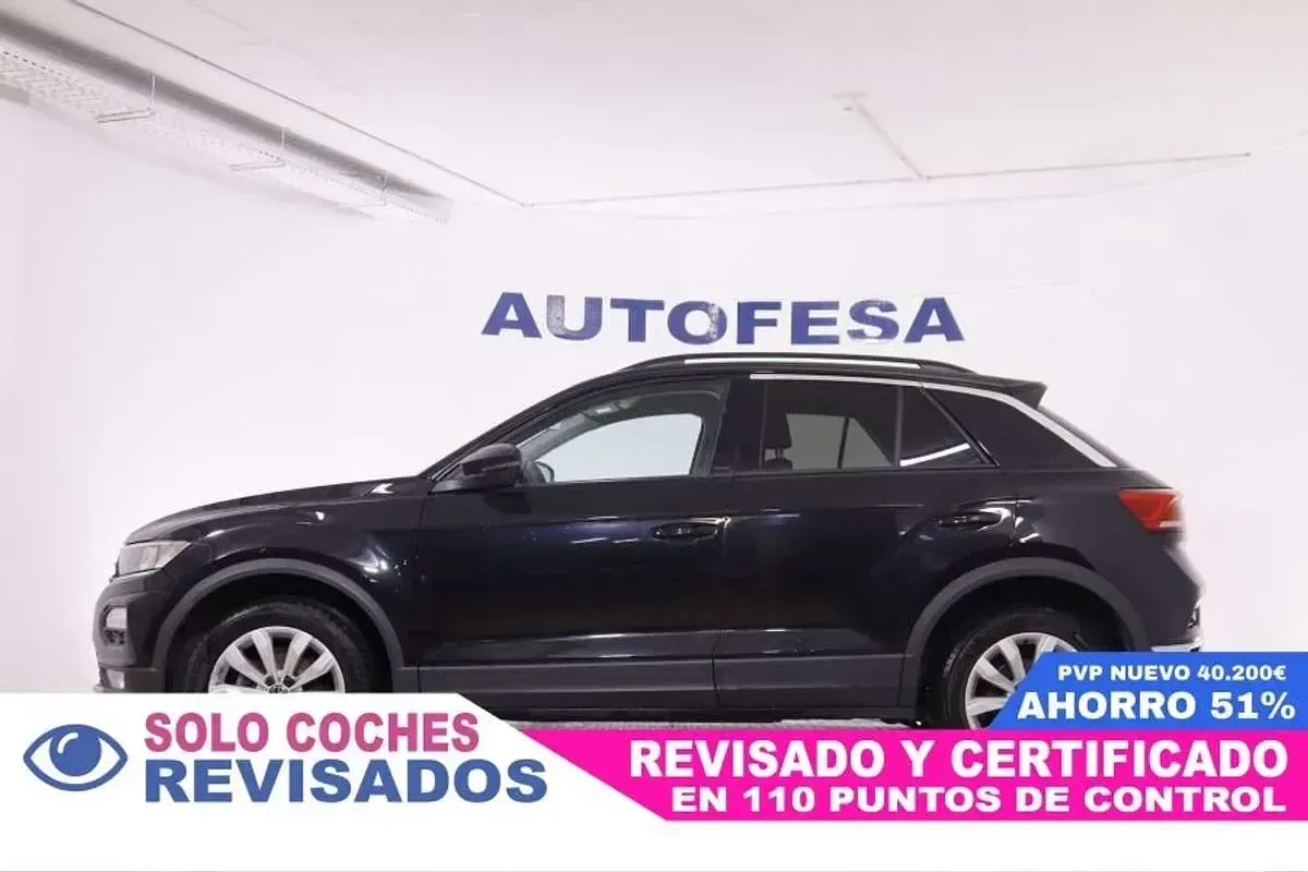 Usado VW T-Roc Sport 150 CV (110 kW) 2021 Negro SUV
