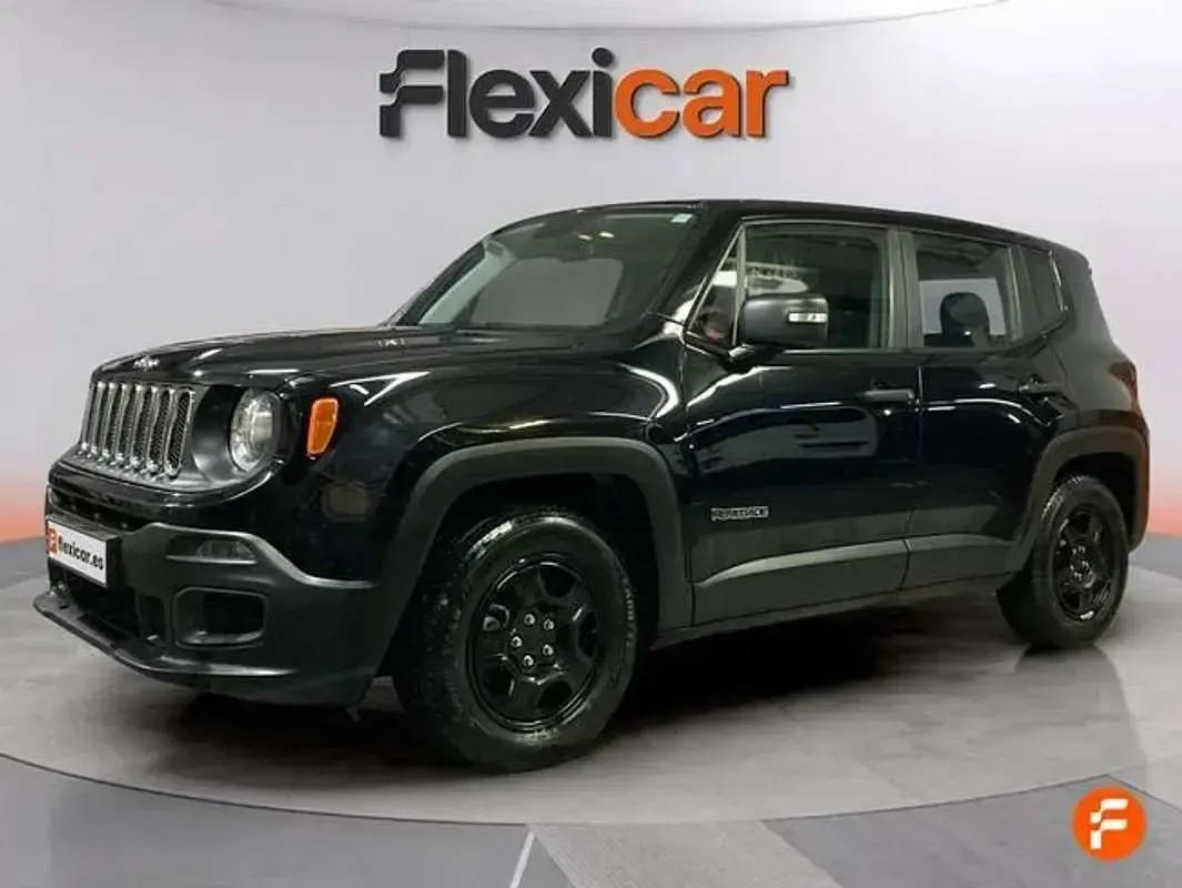 Usado Jeep Renegade Sport 110 CV (80 kW) 2018 Negro SUV