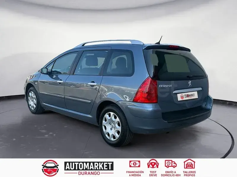 Usado Peugeot 307 110 CV (80 kW) 2007 Gris / plata Familiar